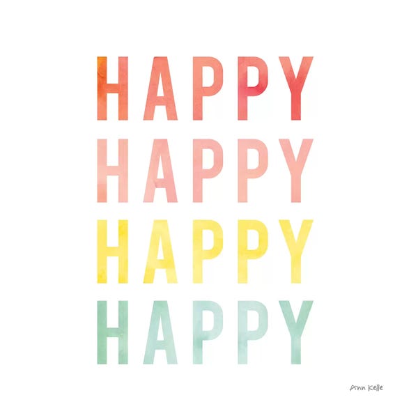 Ann Kelle: Happy Happy by Ann Kelle