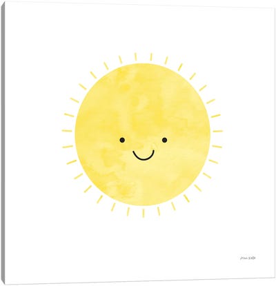 Sunny Days Canvas Art Print - Sun Art