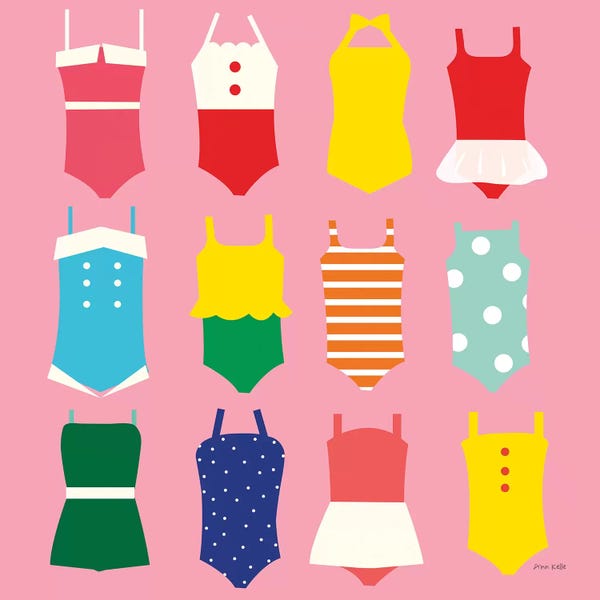 Ann Kelle: Bathing Suits Galore by Ann Kelle
