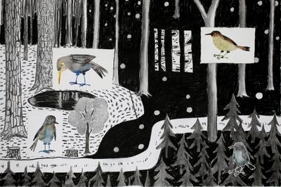 Mindmap Of A Memory by Nynke Kuipers canvas print