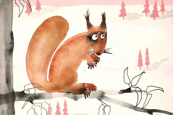 Nynke Kuipers: Squirrel In The Tree by Nynke Kuipers