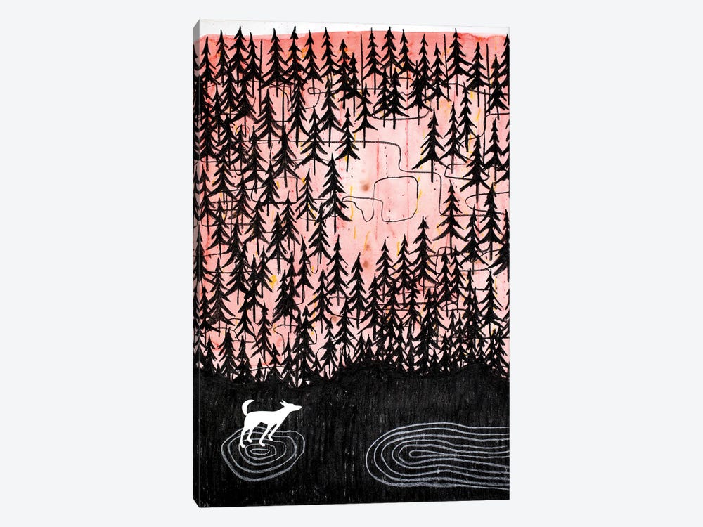 A Walk In The Woods by Nynke Kuipers 1-piece Art Print