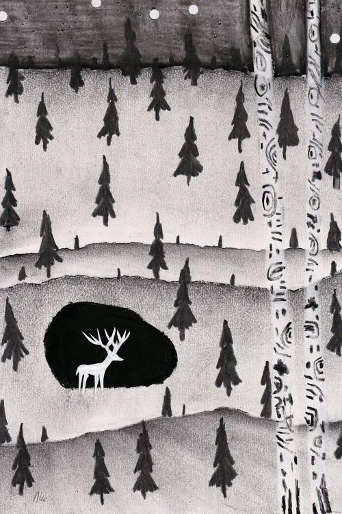 Deer by Nynke Kuipers wall art