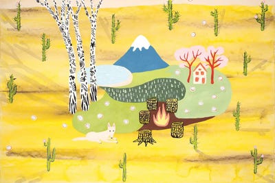 Inner Landscape by Nynke Kuipers framed wall art