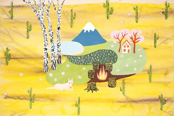 Fine Art Print: Inner Landscape by Nynke Kuipers
