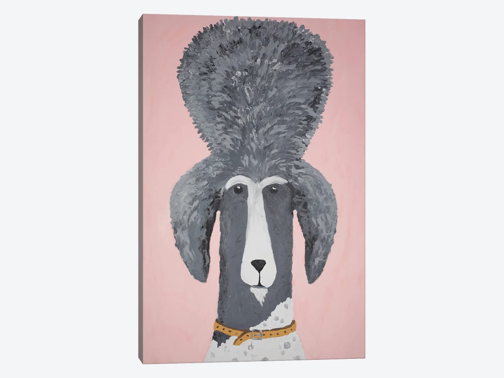 King Poodle by Nynke Kuipers 1-piece Canvas Art