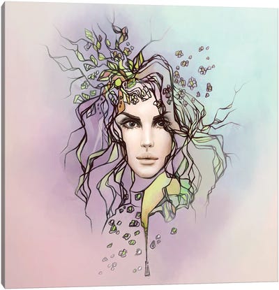 Lana Del Rey Canvas Art Print - Kasionatta