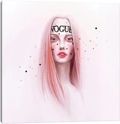 Vogue Art Canvas Art Print - Kasionatta