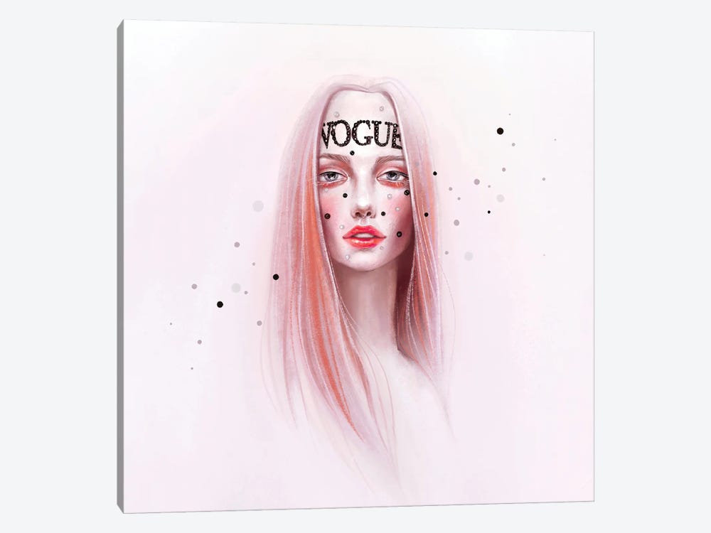 Vogue Art by Kasionatta 1-piece Canvas Print