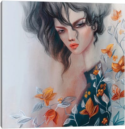 Botanic Dior Canvas Art Print - Kasionatta