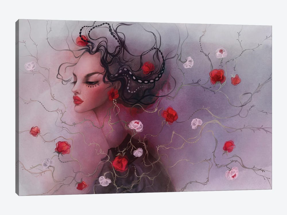 Weave Of Flower by Kasionatta 1-piece Art Print