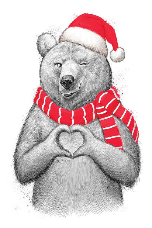 Christmas Bear I by Nikita Korenkov wall art