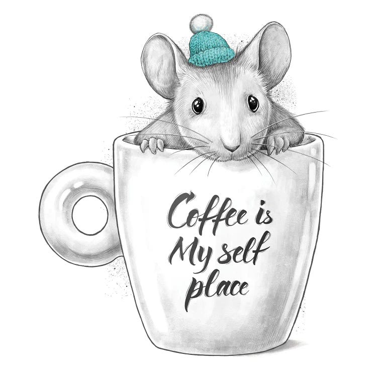 Coffee Is My Self Place by Nikita Korenkov wall art