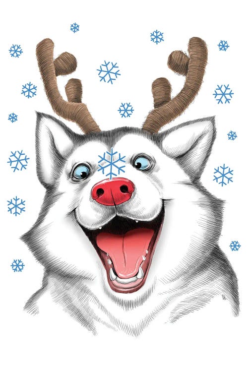 Husky Rudolph