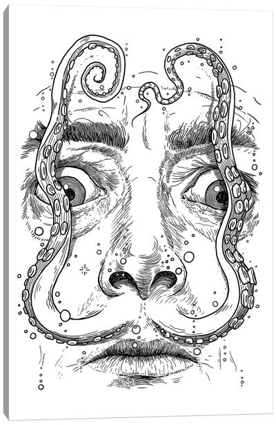Octopus Dali Canvas Art Print - Salvador Dali