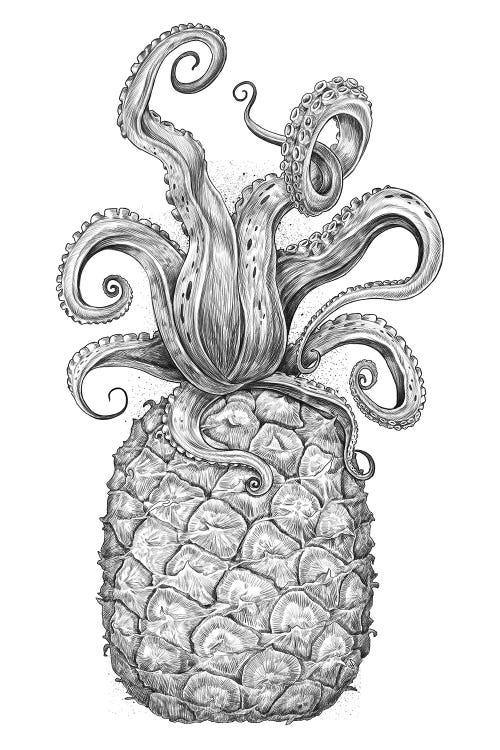 Octopus Pineapple