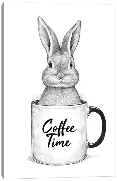 Coffee Time Canvas Art Print