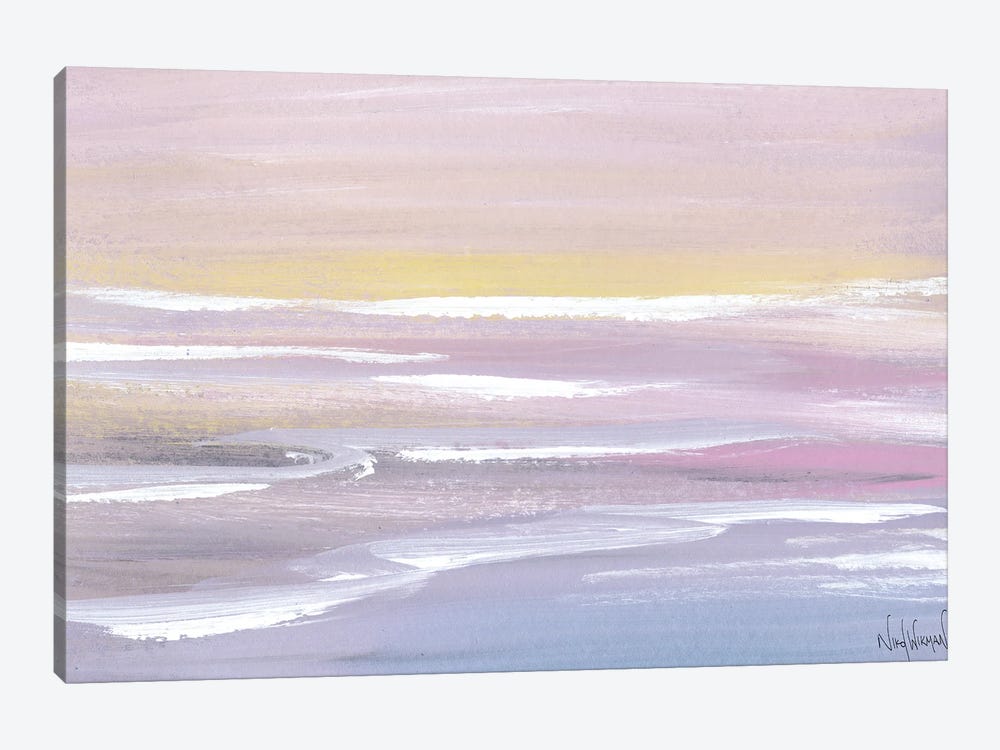 Soft Waves by Nikol Wikman 1-piece Canvas Art