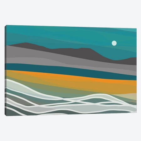 Nightscape Canvas Print #NKW54} by Nikol Wikman Canvas Artwork