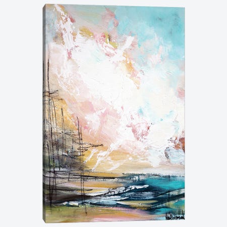 At The Edge Of Summer Canvas Print #NKW79} by Nikol Wikman Art Print