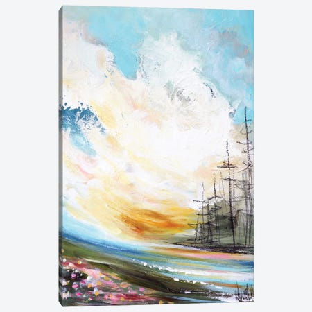 When Morning Comes Canvas Print #NKW86} by Nikol Wikman Art Print