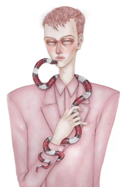 The Kiss by Nicolas Roa canvas print