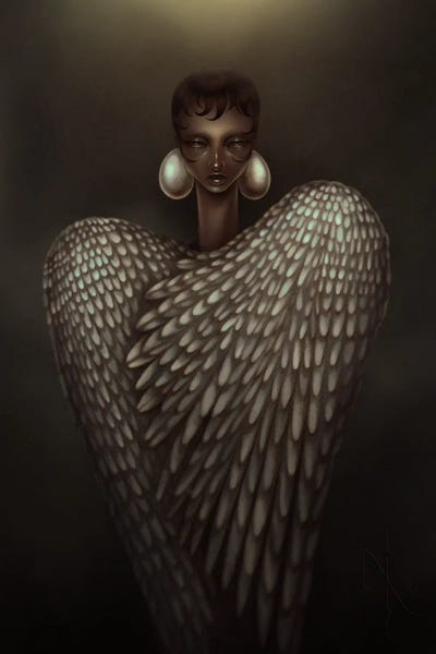 Phoenix by Nicolas Roa canvas print