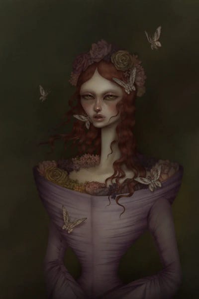 Withering Beauty by Nicolas Roa canvas print