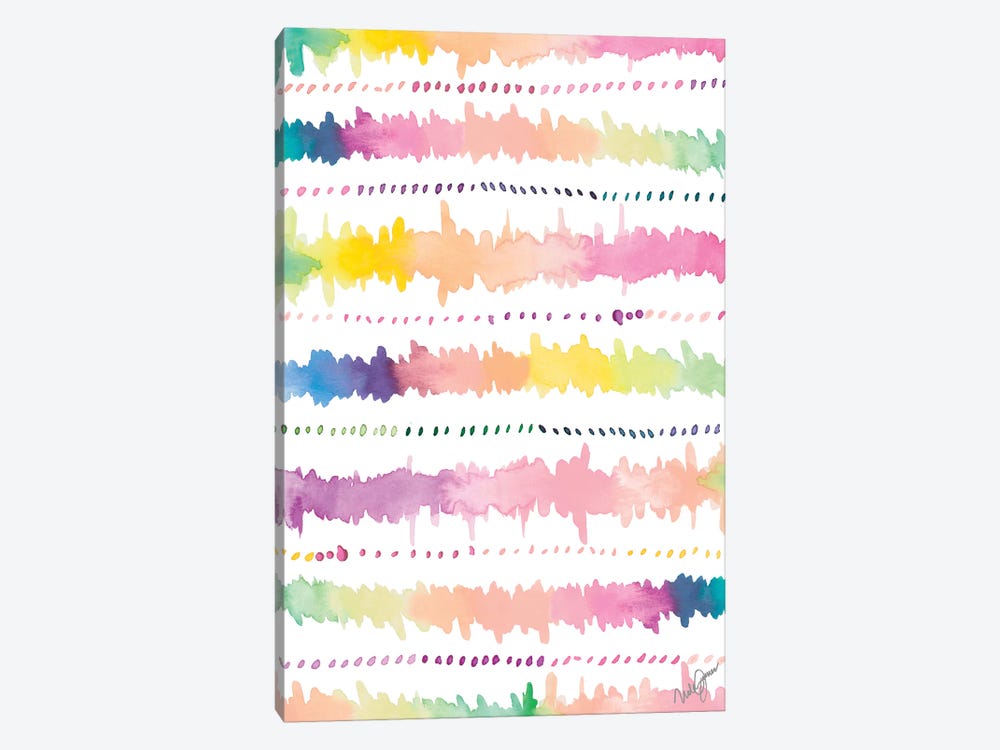 Colorful Bands I by Nola James 1-piece Art Print