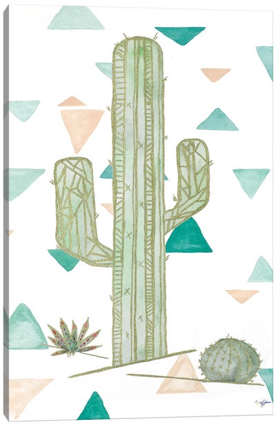 Desert Cactus Canvas Art Print