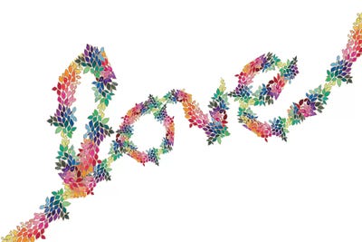 Floral Love by Nola James multi panel art