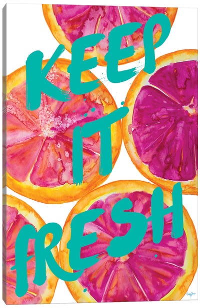 Fresh & Sweet I Canvas Art Print - Pop Art for Kitchen