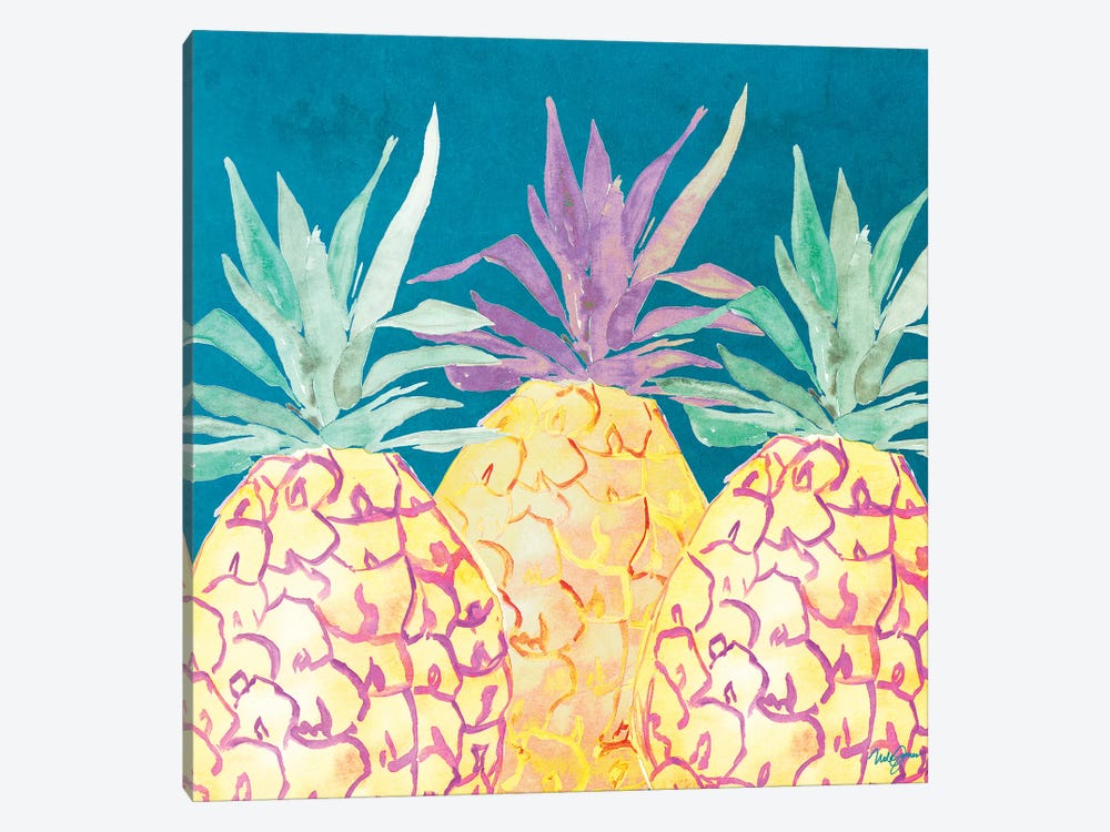 Havana Pineapple by Nola James 1-piece Canvas Print