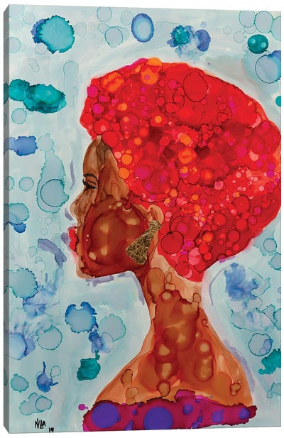 Bintou Canvas Art Print - Nila Bah