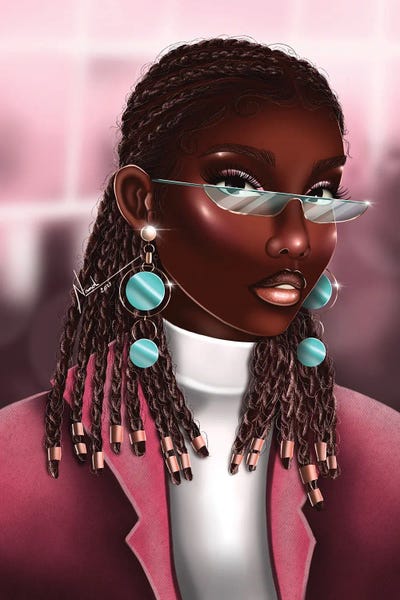 Eyewear: Face Card by Nandi L. Fernandez