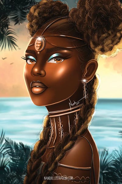 Zola by Nandi L. Fernandez canvas print