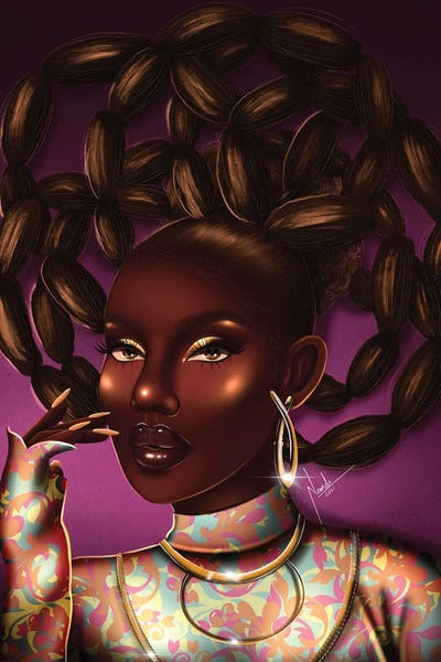 Crown by Nandi L. Fernandez canvas print