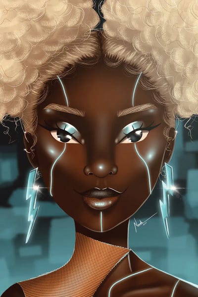 Storm by Nandi L. Fernandez multi panel art