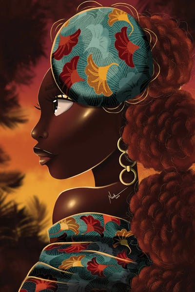 Diari by Nandi L. Fernandez framed canvas print