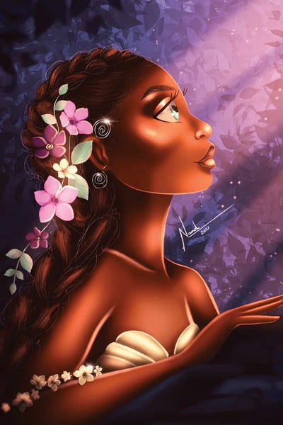 Light by Nandi L. Fernandez framed canvas print