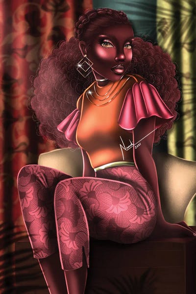 Ankara by Nandi L. Fernandez canvas print