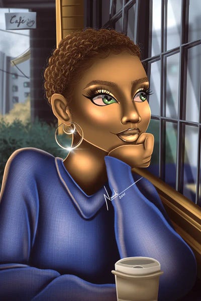 Fine Art Print: Coffee Dates by Nandi L. Fernandez