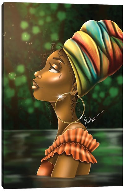 Zarina Canvas Art Print - Black History Month
