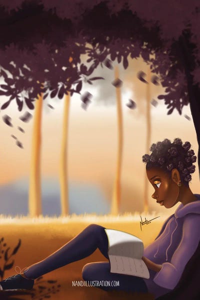 Reading: Calm by Nandi L. Fernandez
