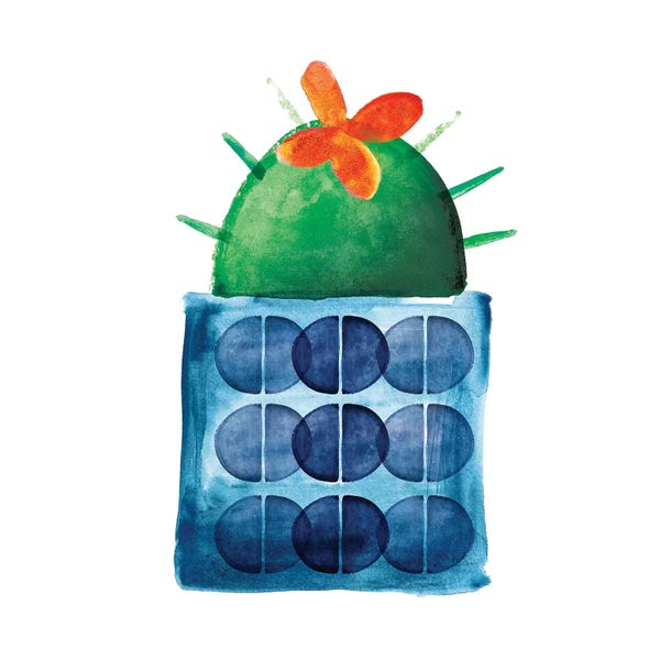 Northern Lights: Colorful Cactus IX by Northern Lights