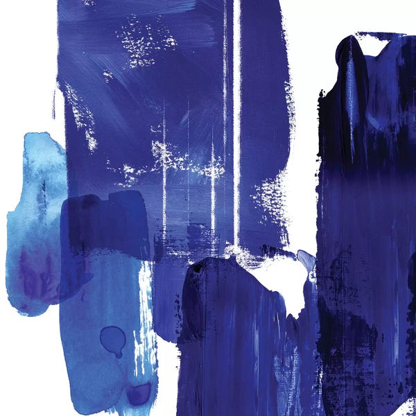 Northern Lights: Indigo Abstract I by Northern Lights