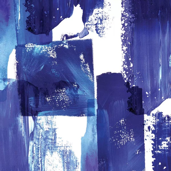 Northern Lights: Indigo Abstract II by Northern Lights