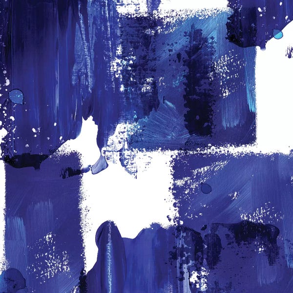 Northern Lights: Indigo Abstract IV by Northern Lights