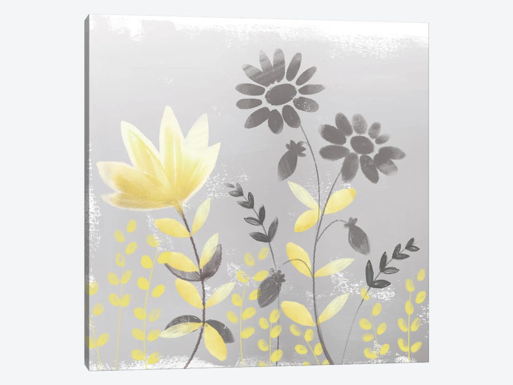 Soft Nature Yellow & Grey I by Northern Lights 1-piece Art Print
