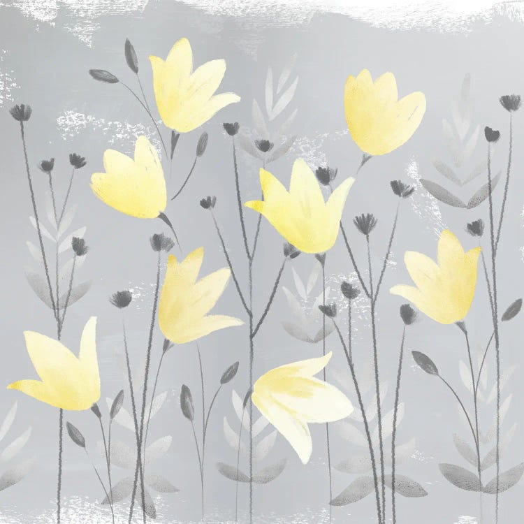 Soft Nature Yellow & Grey III